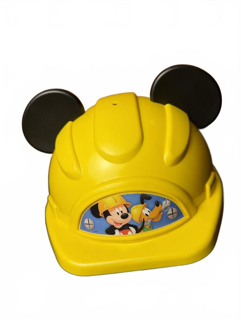 Disney Mickey Mouse Yellow Construction Hard Hat with Ears kids